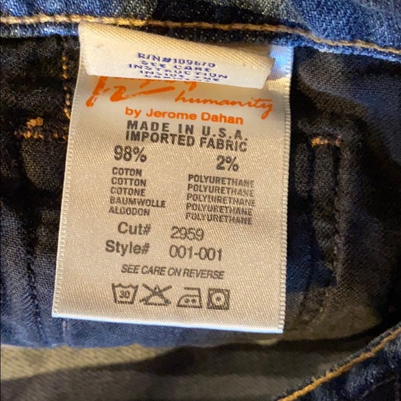 Citizens of Humanity Kelly #001 cropped jeans 31 - Picture 10 of 10